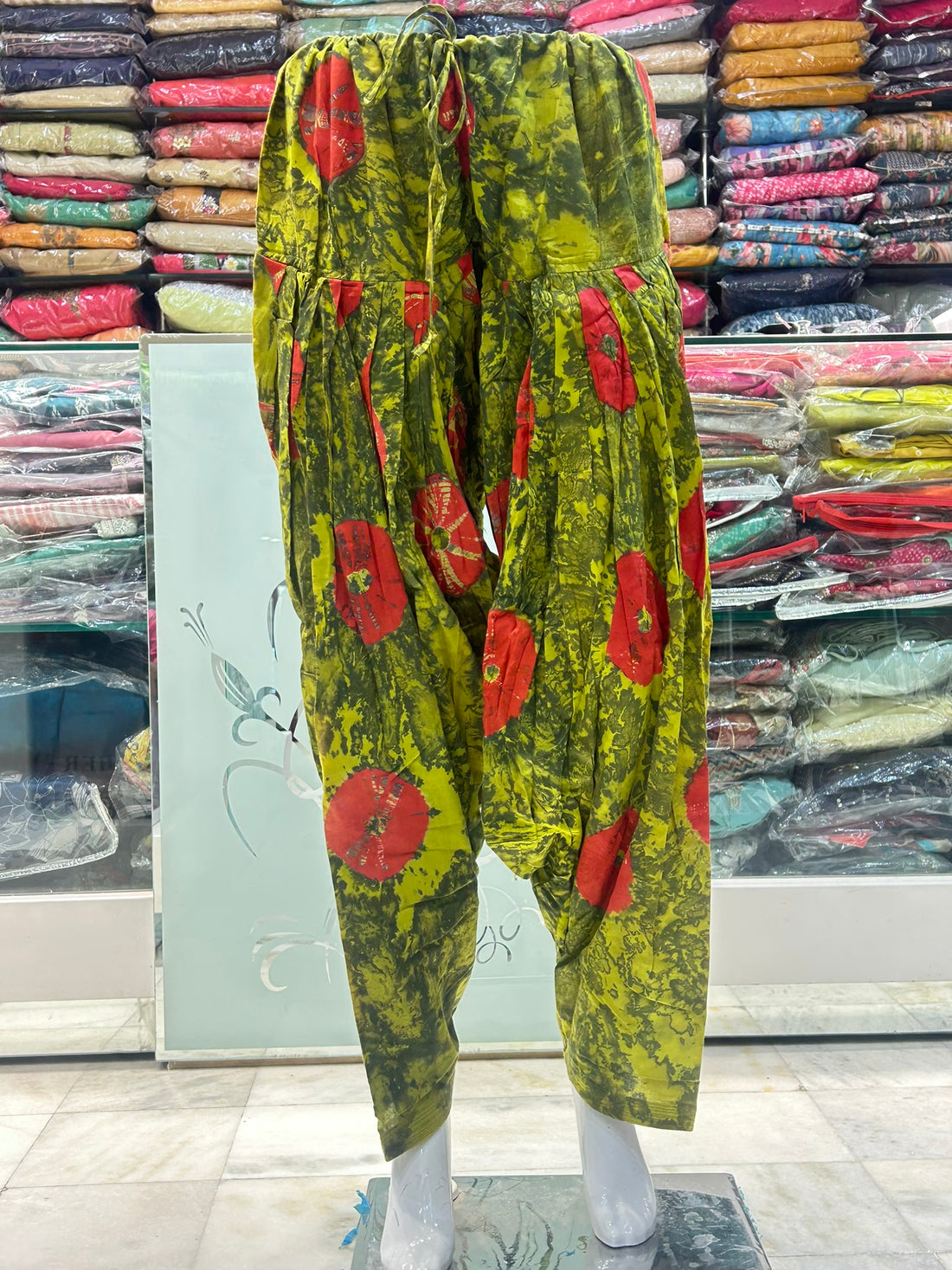 Pure cotton multicolor patiala salwar for casual wear