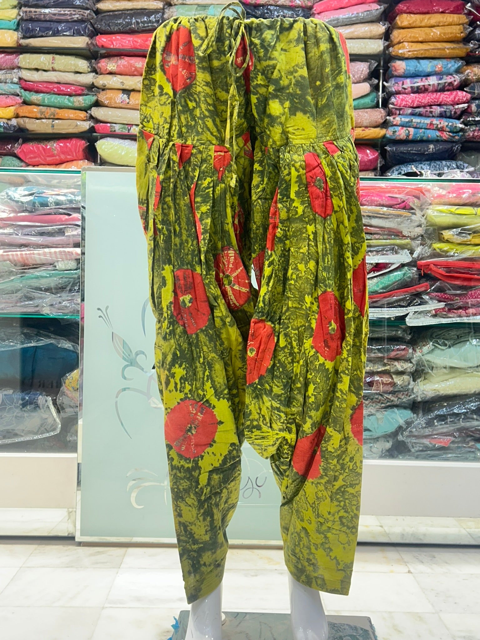 Pure cotton multicolor patiala salwar for casual wear