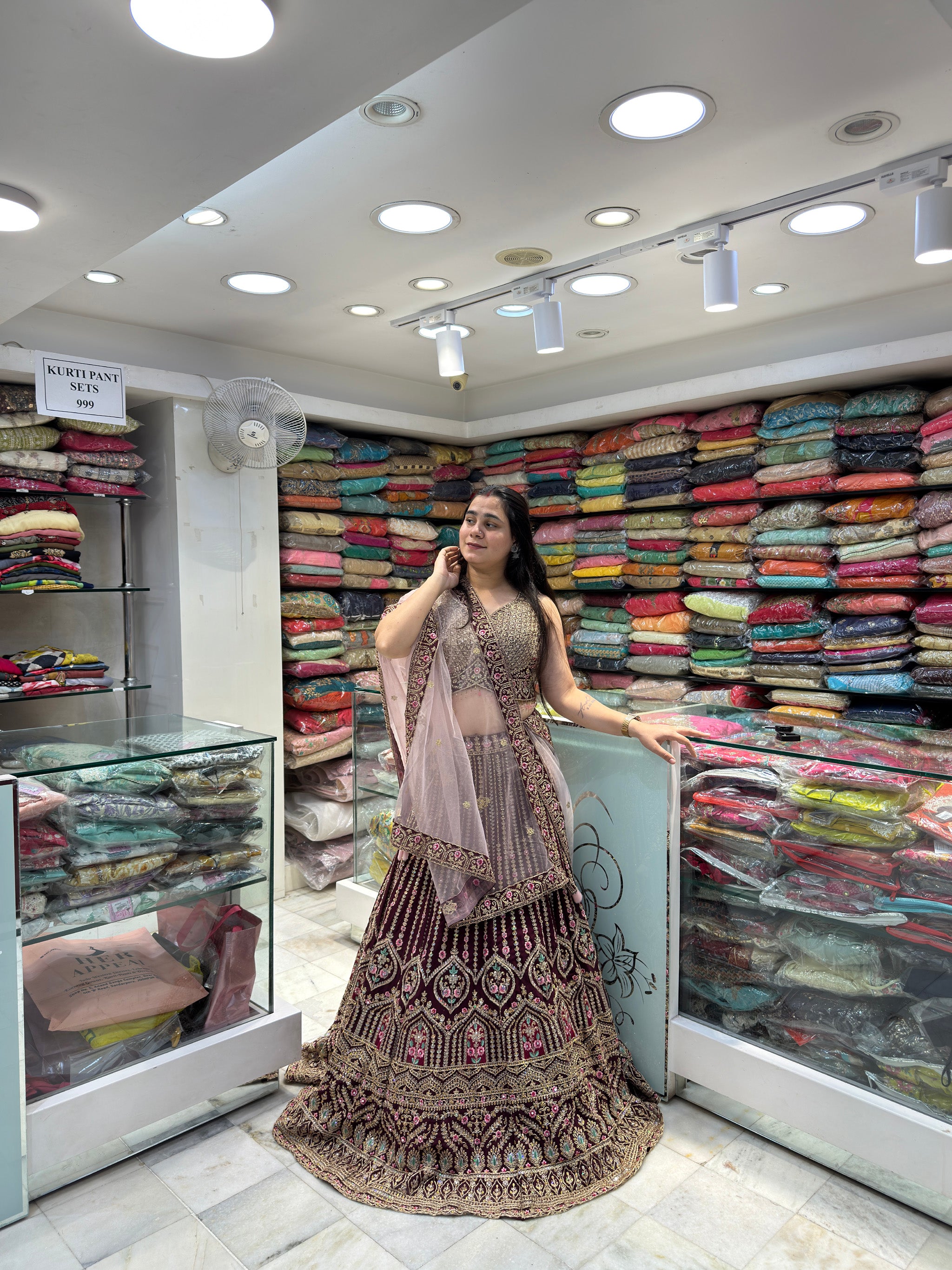 heavy zari zardosi stone work indian bridal lehenga