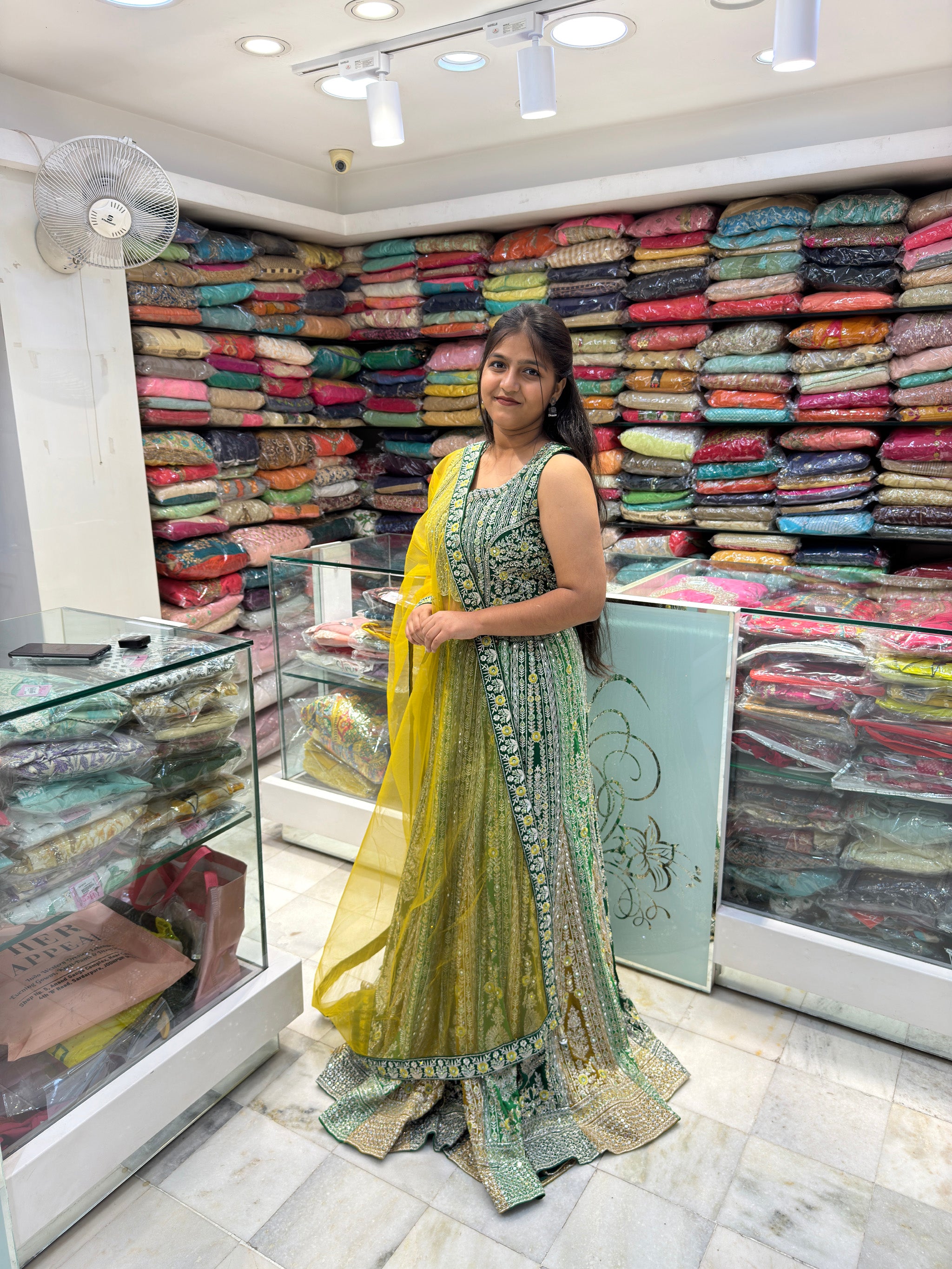 zari zardosi thread stone mirror work briday wedding lehnga