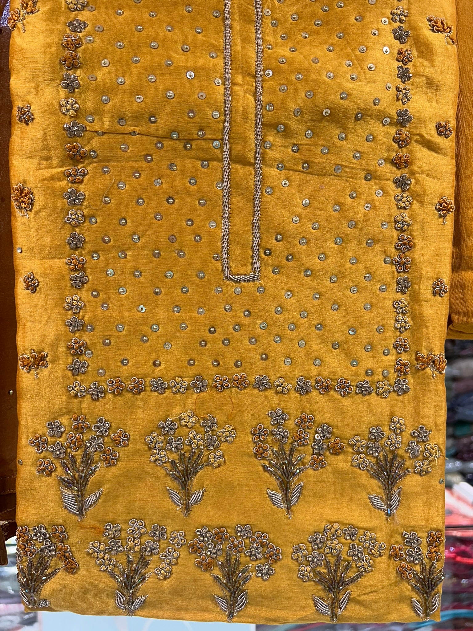 pure zardosi hand work pure silk and hand work chiffon dupatta