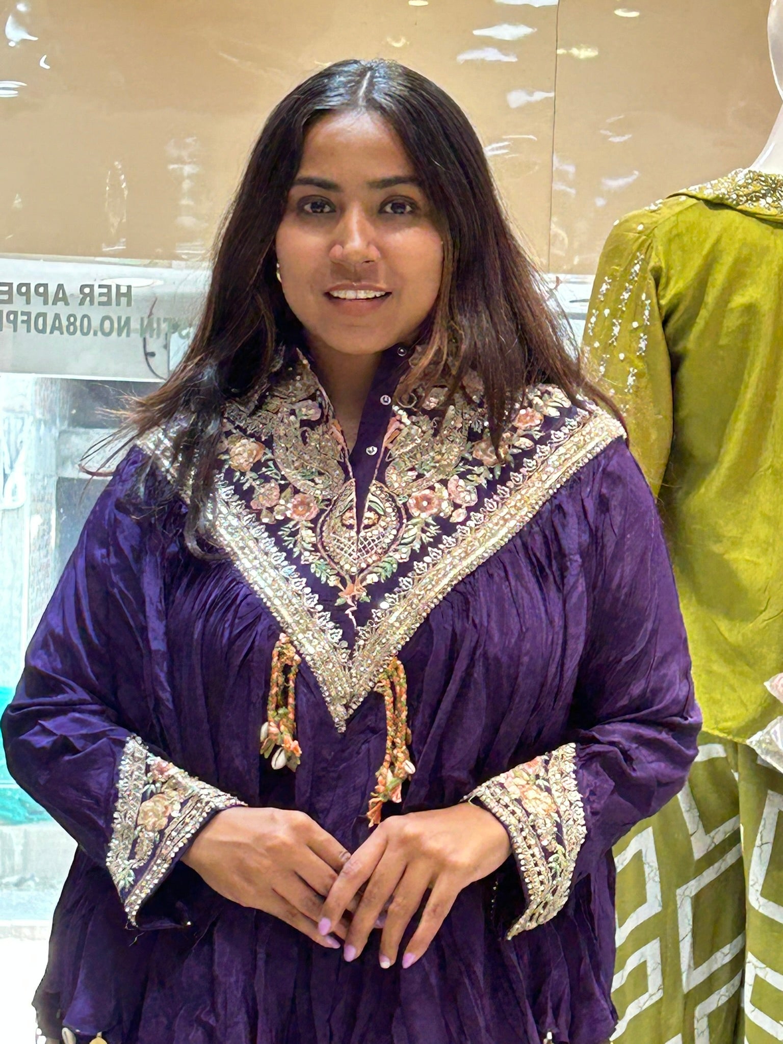 cowl skirt with kaftan stylish designer indo western