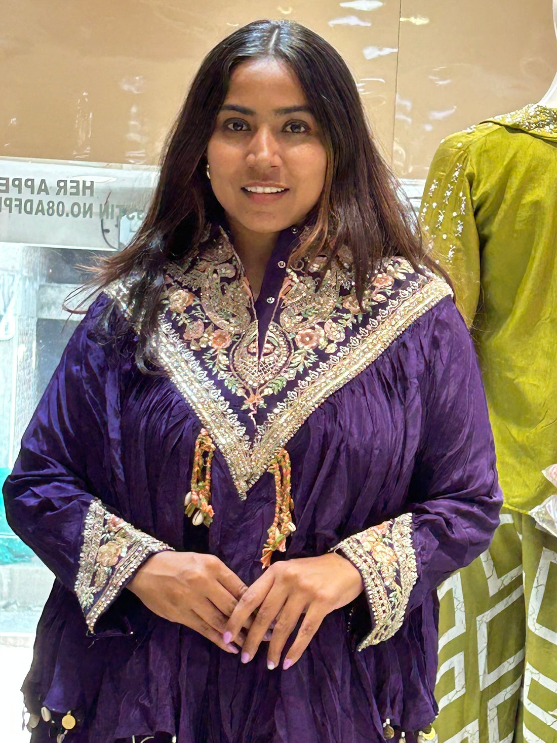 cowl skirt with kaftan stylish designer indo western