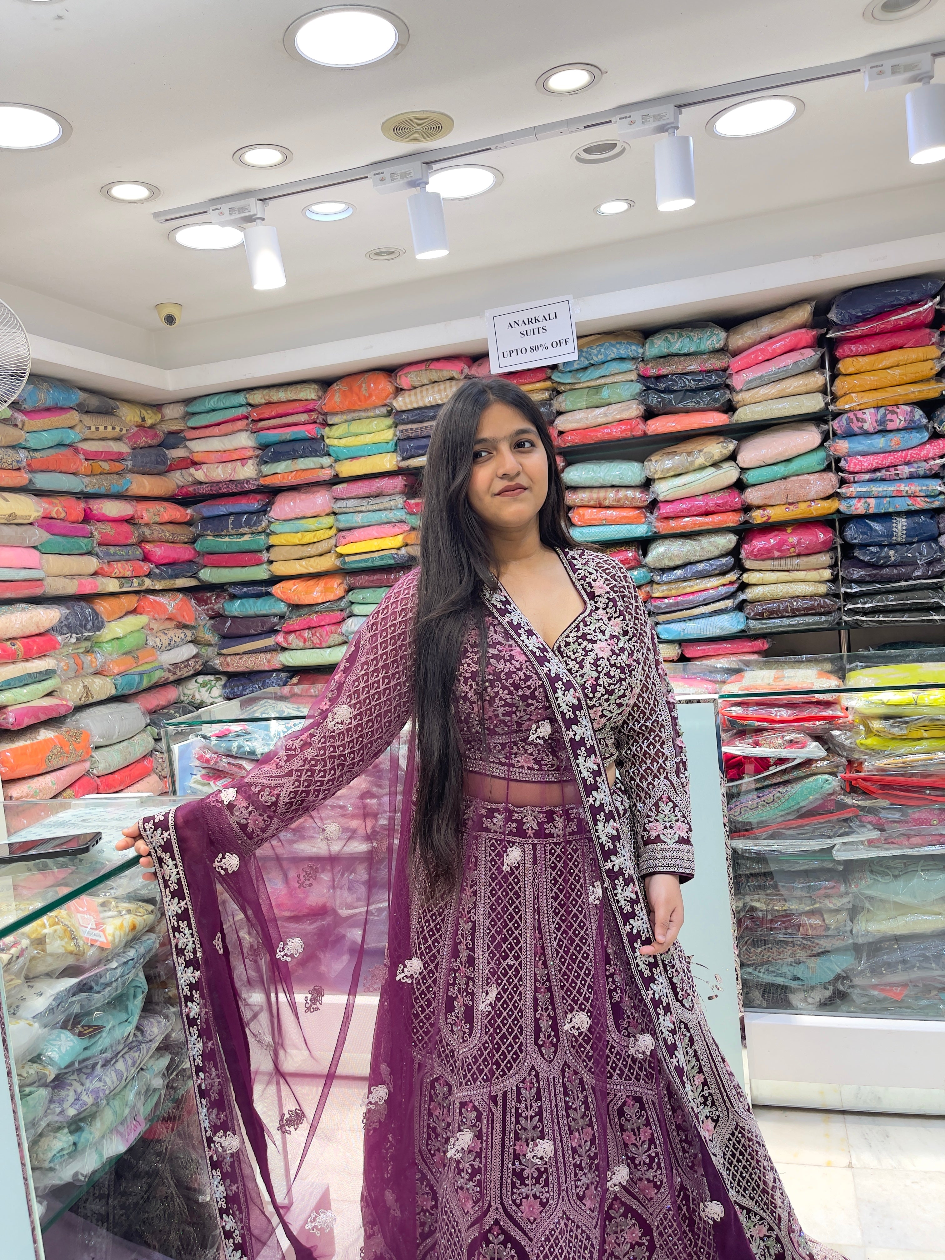 designer zari stone sequence work wedding lehenga