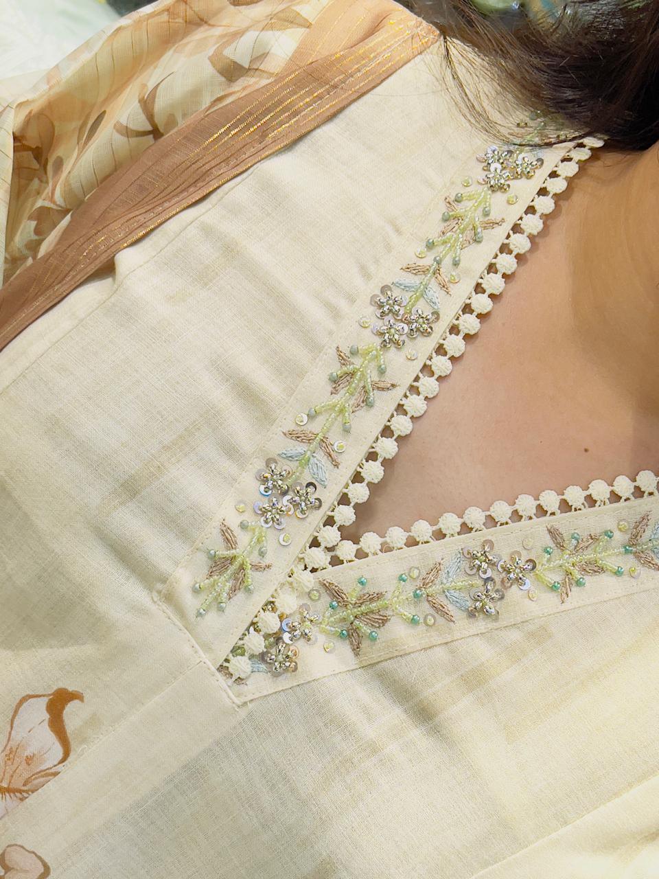 Pure Cotton Khadi Fabric – Handwoven, Breathable & Eco-Friendly