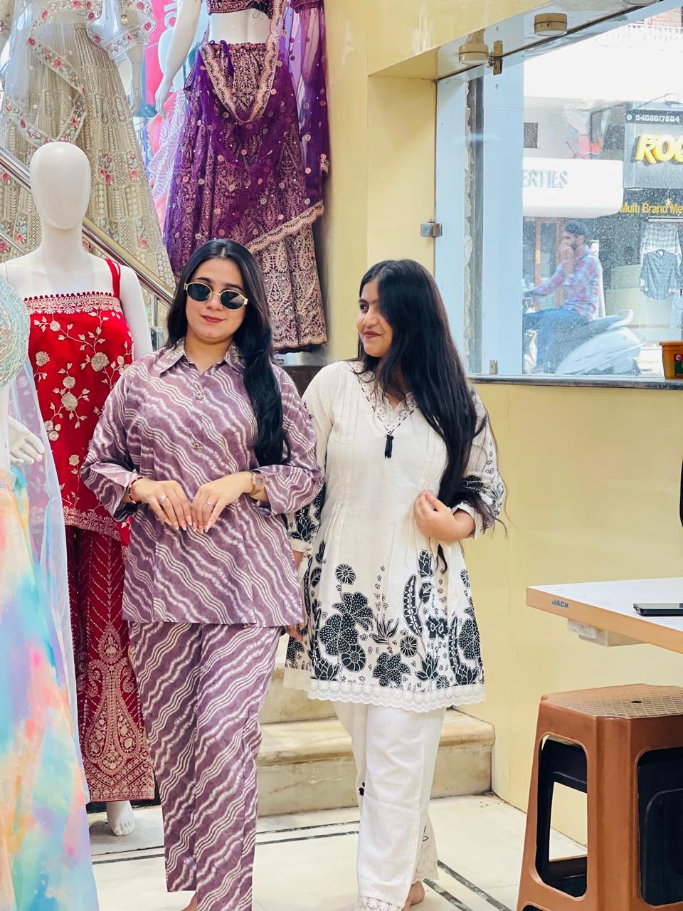 Casual Wear Co-ord Set – Pure Khadi Cotton, Comfortable & Stylish