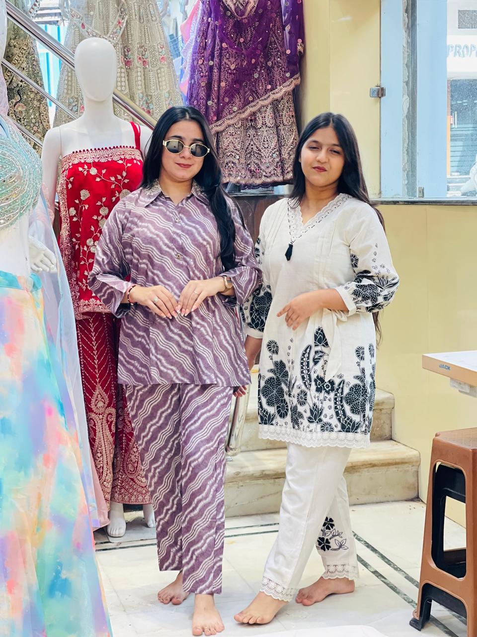 Casual Wear Co-ord Set – Pure Khadi Cotton, Comfortable & Stylish