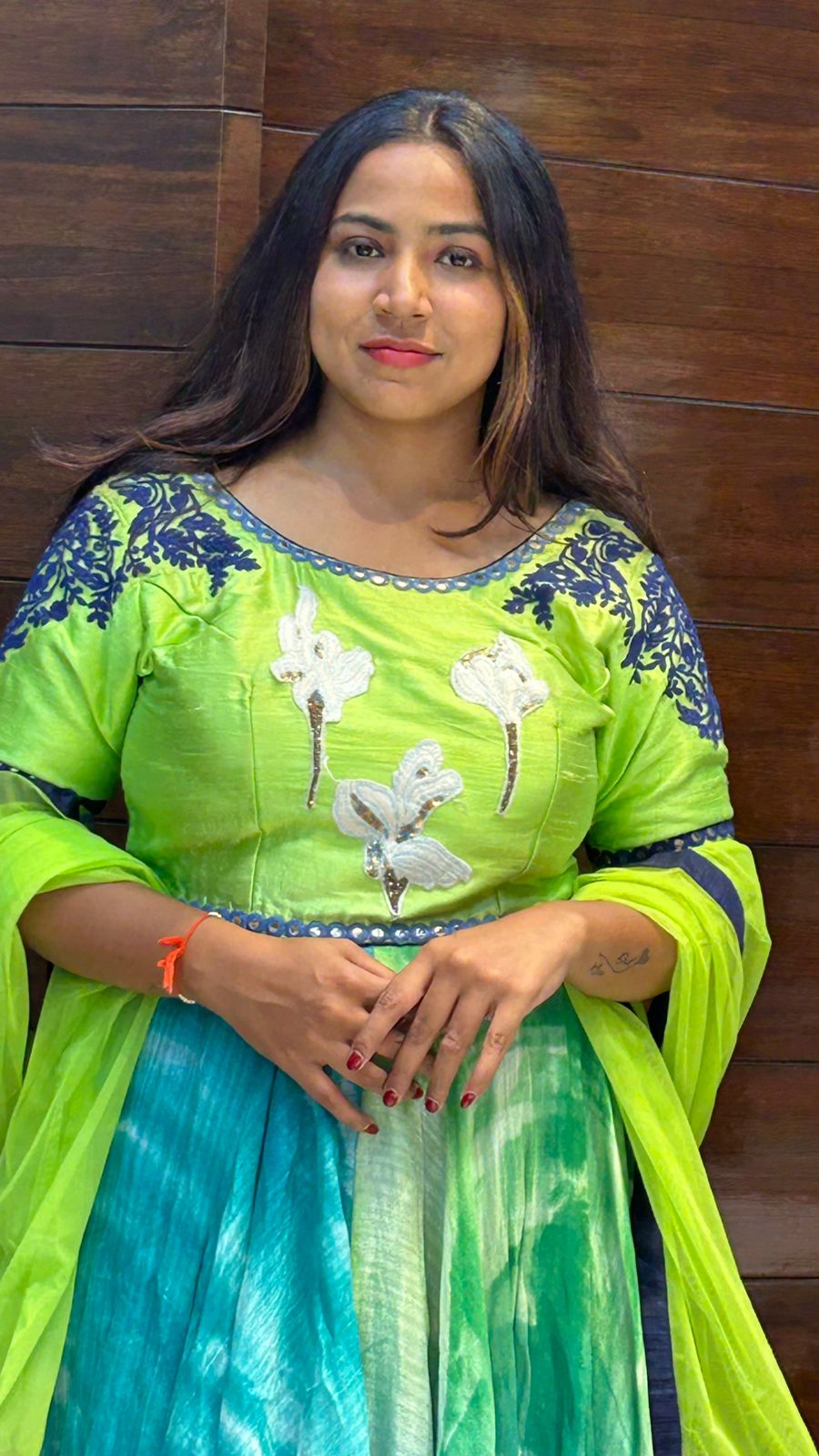 awesome embroidered long anarkali suits